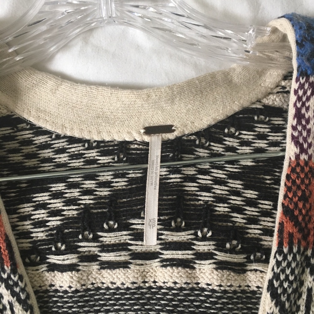 Free People Patchwork Sweater Mini Dress - Picture 8 of 10